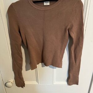 Abercrombie & Fitch Taupe Knit Top